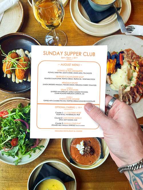 sunday supper club insomnia restaurant lounge bloor street toronto ontario
