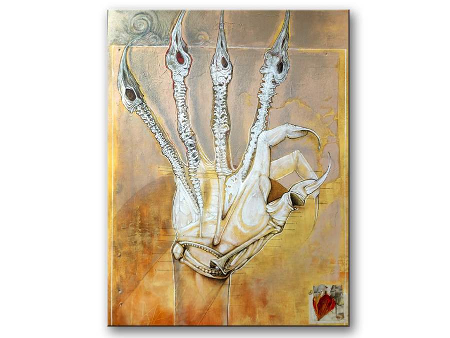 hand with heart insomnia