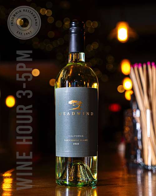 Wine hour 3-5pm insomnia restaurant lounge bloor street toronto