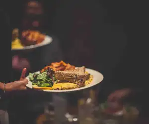 Fabulous food served at Insomnia Restaurant and Lounge, located on Bloor Street West near Bathurst in the Annex, Toronto.