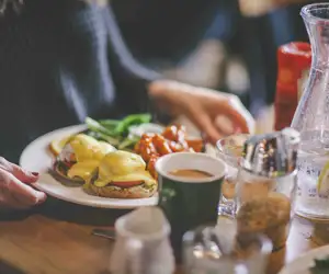 Brunch at Insomnia Restaurant and Lounge, located on Bloor Street West near Bathurst in the Annex, Toronto.