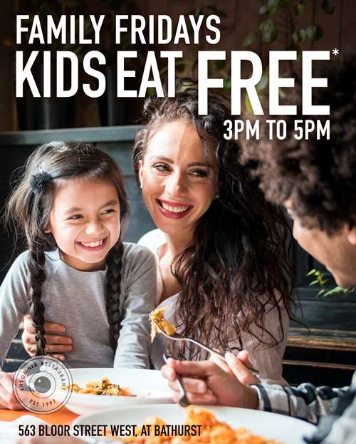 kids eat free fridays insomnia restaurant lounge bloor west toronto ontario