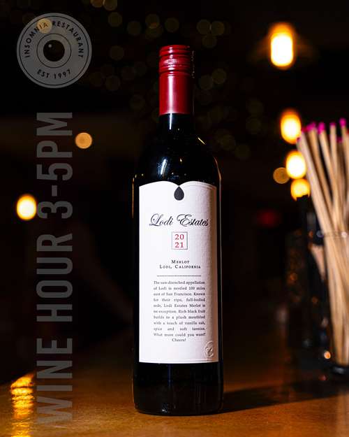 Wine hour 3-5pm insomnia restaurant lounge bloor street toronto