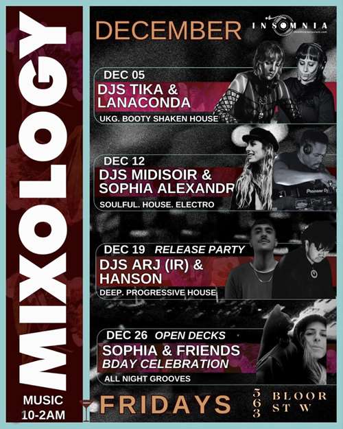 mixology friday insomnia