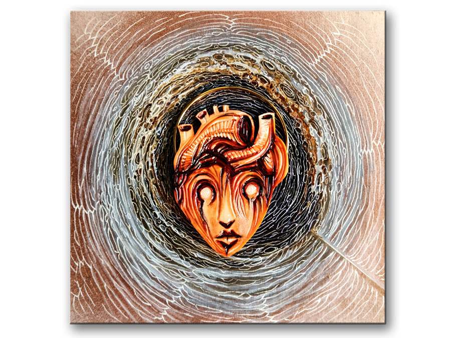 portrait heart insomnia