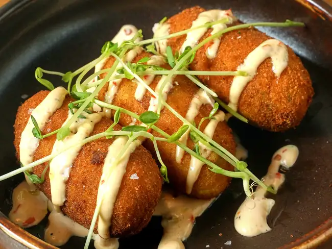 Potato & Pea Croquette
