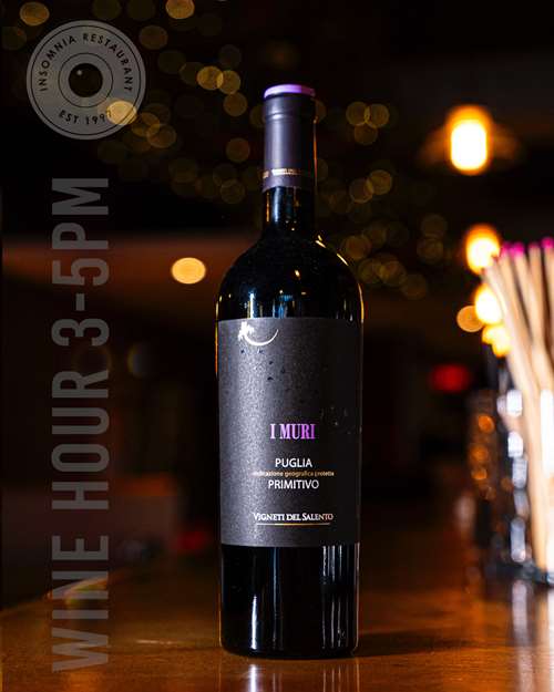 Wine hour 3-5pm insomnia restaurant lounge bloor street toronto