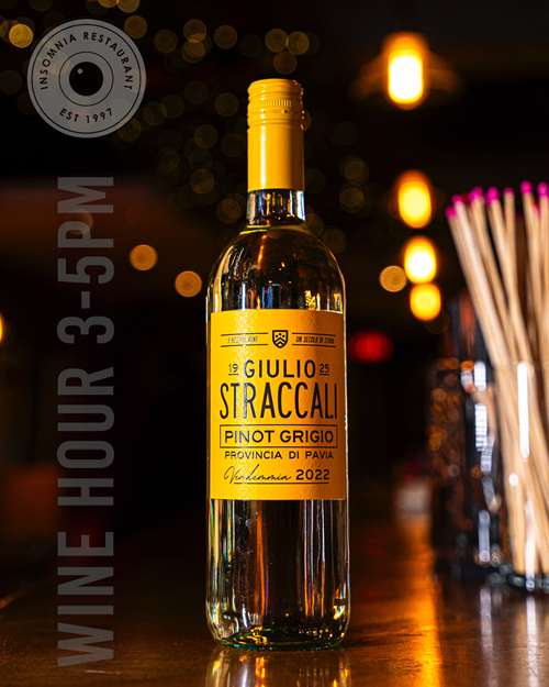 Wine hour 3-5pm insomnia restaurant lounge bloor street toronto