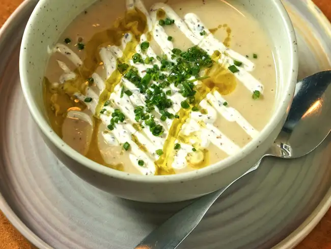 Truffled Cauliflower Soup