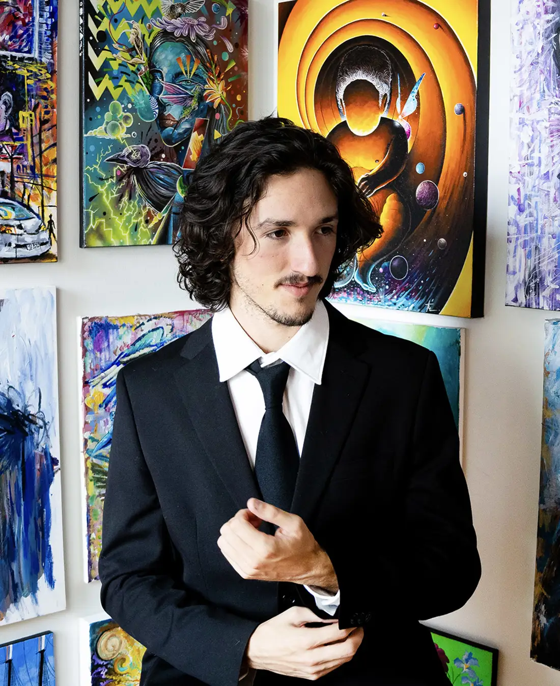 tyler ball artist portrait