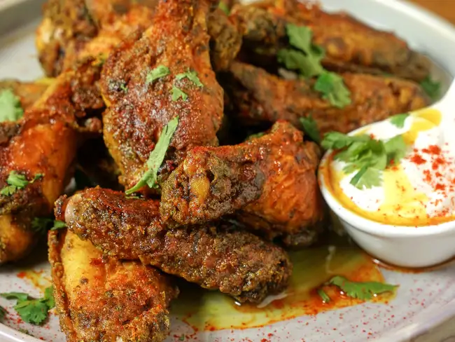 Curried Chicken Wings
