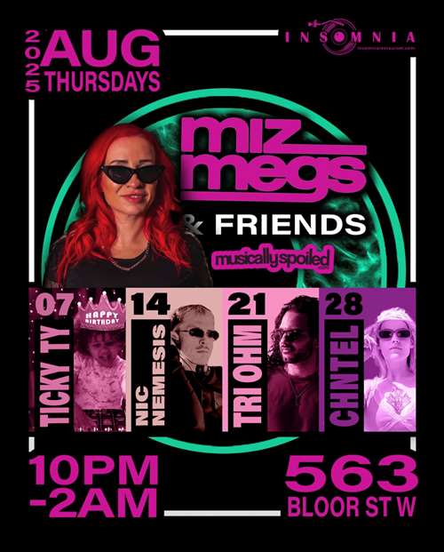 miz megs friends insomnia restaurant toronto